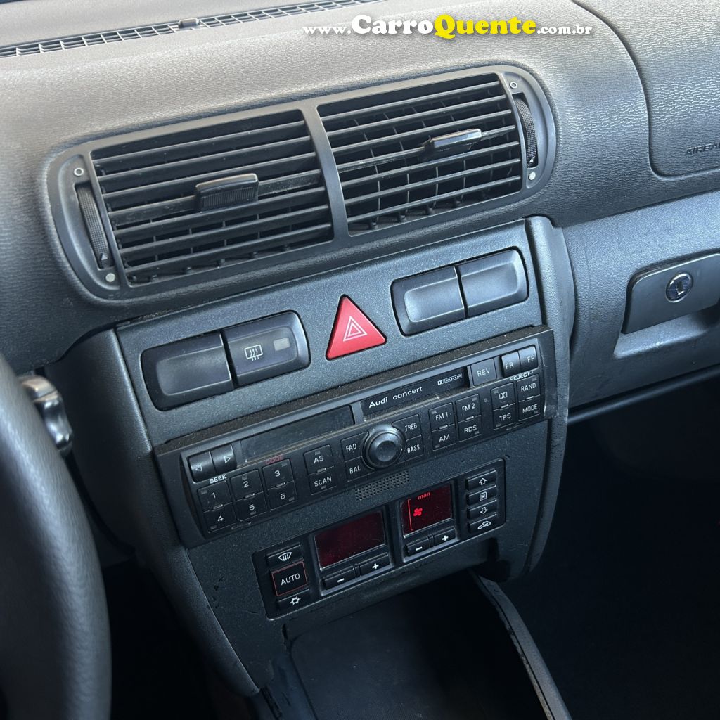 AUDI   A3 1.8 3P   VERMELHO 1998 1.8 GASOLINA - Loja