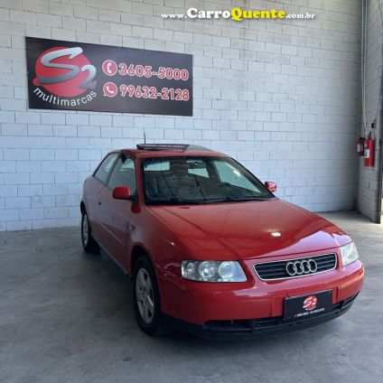 AUDI   A3 1.8 3P   VERMELHO 1998 1.8 GASOLINA