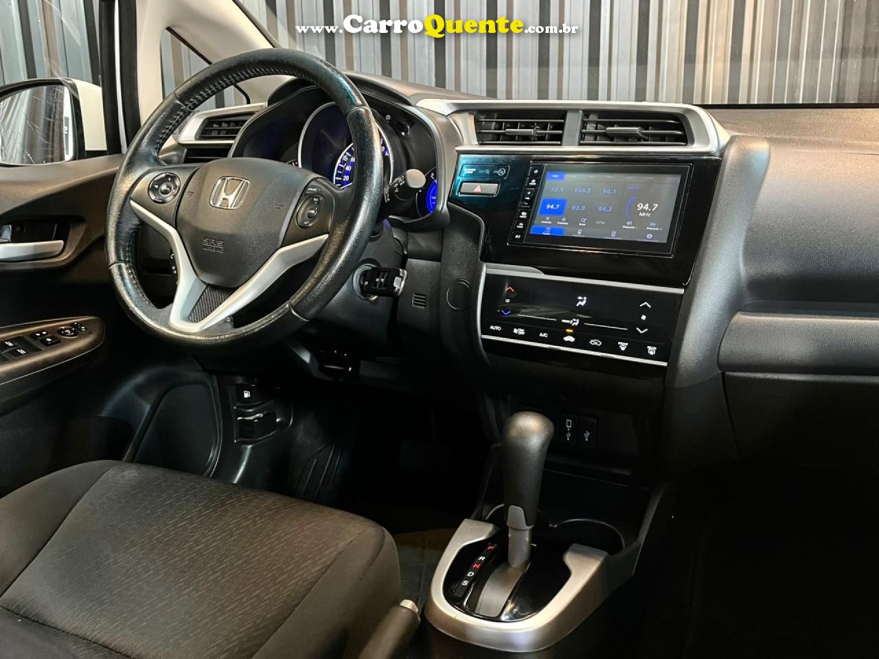 HONDA   FIT EXSEX 1.5 FLEXFLEXONE 16V 5P AUT.   BRANCO 2019 1.5 GASOLINA - Loja