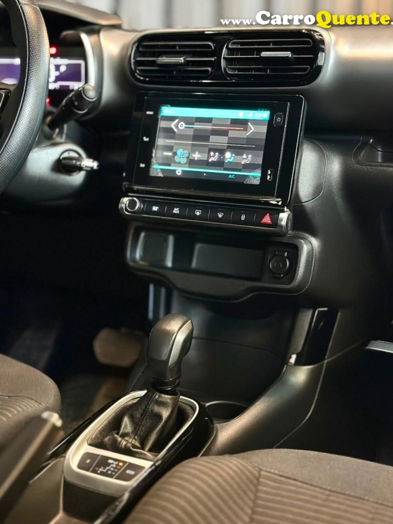 CITROËN   C4 CACTUS FEEL 1.6 16V FLEX AUT.   CINZA 2022 1.6 FLEX - Loja