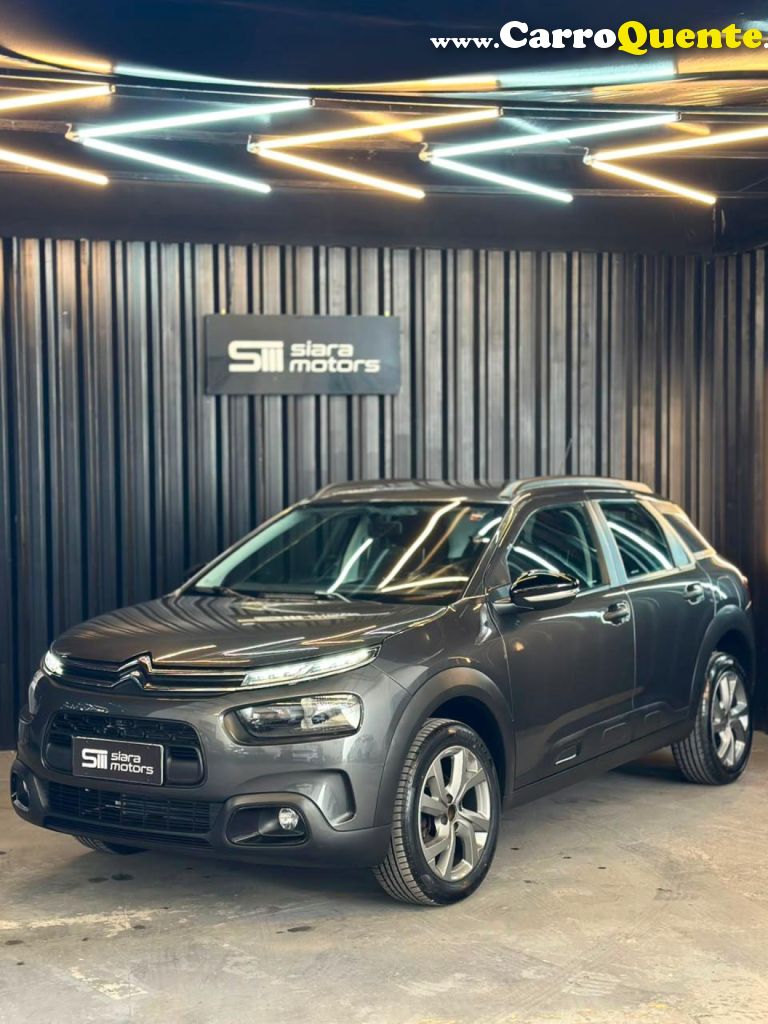 CITROËN   C4 CACTUS FEEL 1.6 16V FLEX AUT.   CINZA 2022 1.6 FLEX - Loja