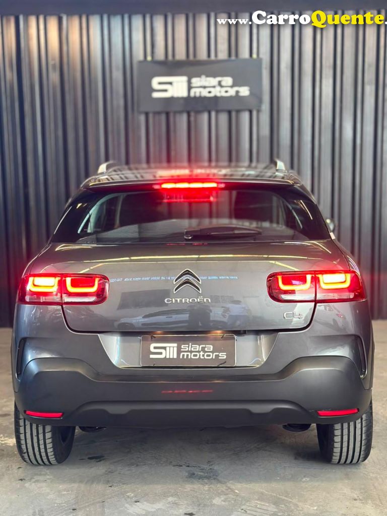 CITROËN   C4 CACTUS FEEL 1.6 16V FLEX AUT.   CINZA 2022 1.6 FLEX - Loja