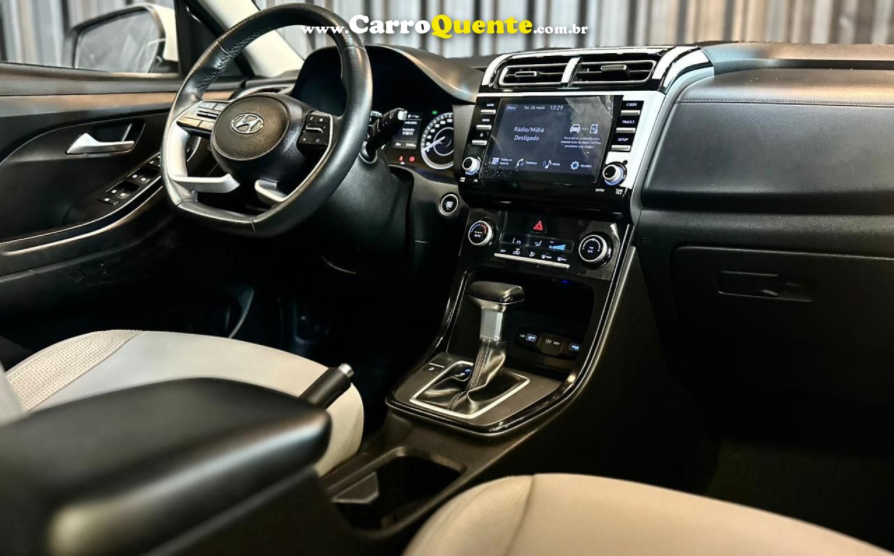 HYUNDAI   CRETA PLATINUM 1.0 TB 12V FLEX AUT.   PRATA 2023 1.0 FLEX - Loja