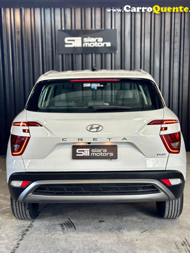 HYUNDAI   CRETA PLATINUM 1.0 TB 12V FLEX AUT.   PRATA 2023 1.0 FLEX - Loja