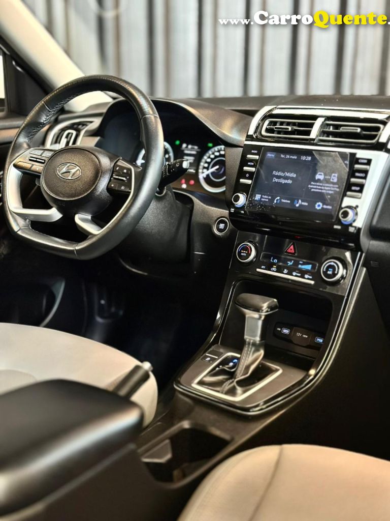 HYUNDAI   CRETA PLATINUM 1.0 TB 12V FLEX AUT.   PRATA 2023 1.0 FLEX - Loja
