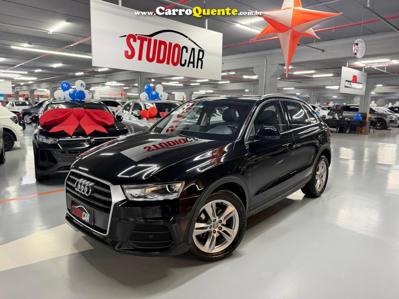 AUDI   Q3 1.4 TFSITFSI FLEX S-TRONIC 5P   PRETO 2018 1.4 FLEX - Loja