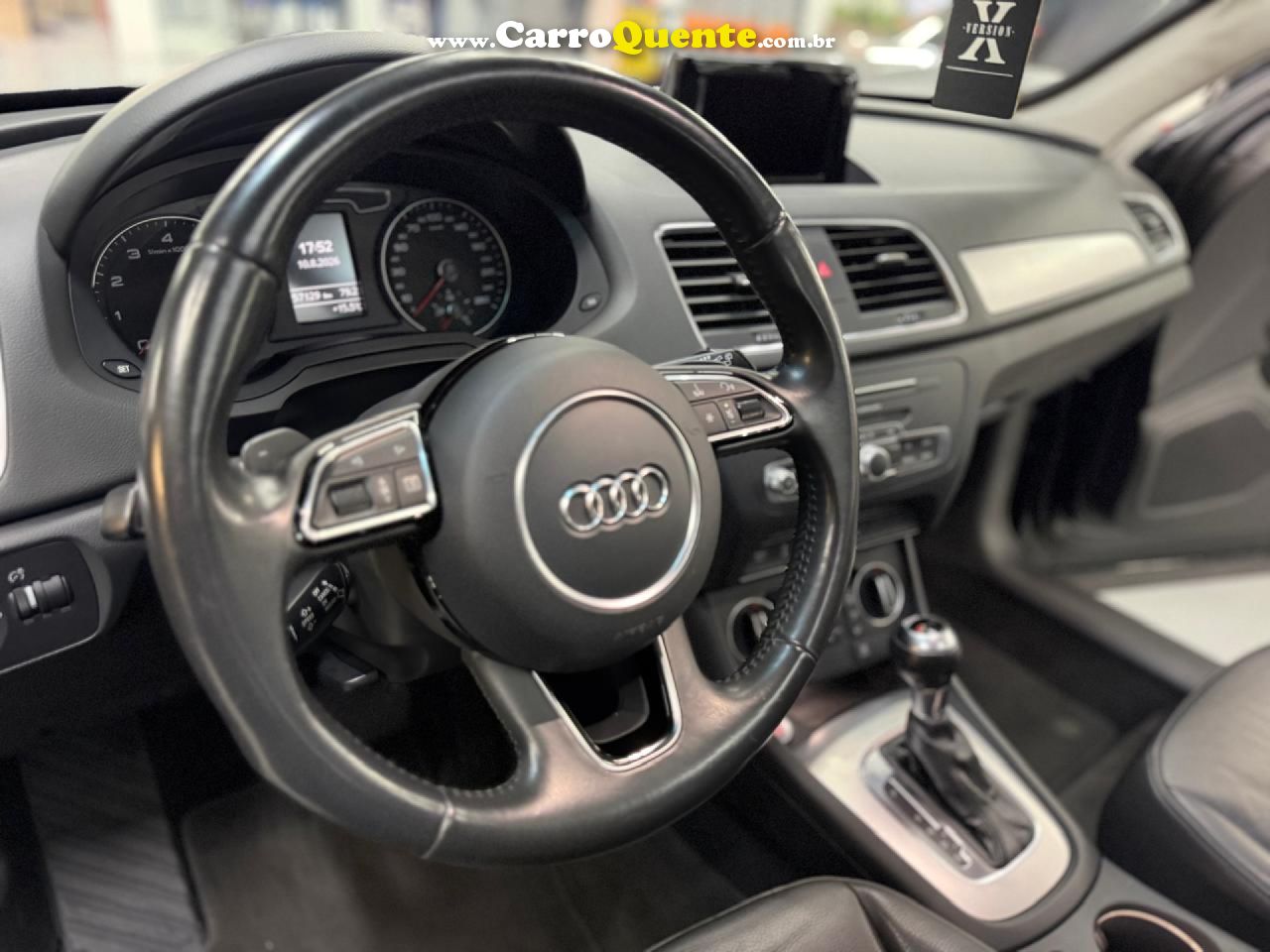 AUDI   Q3 1.4 TFSITFSI FLEX S-TRONIC 5P   PRETO 2018 1.4 FLEX - Loja