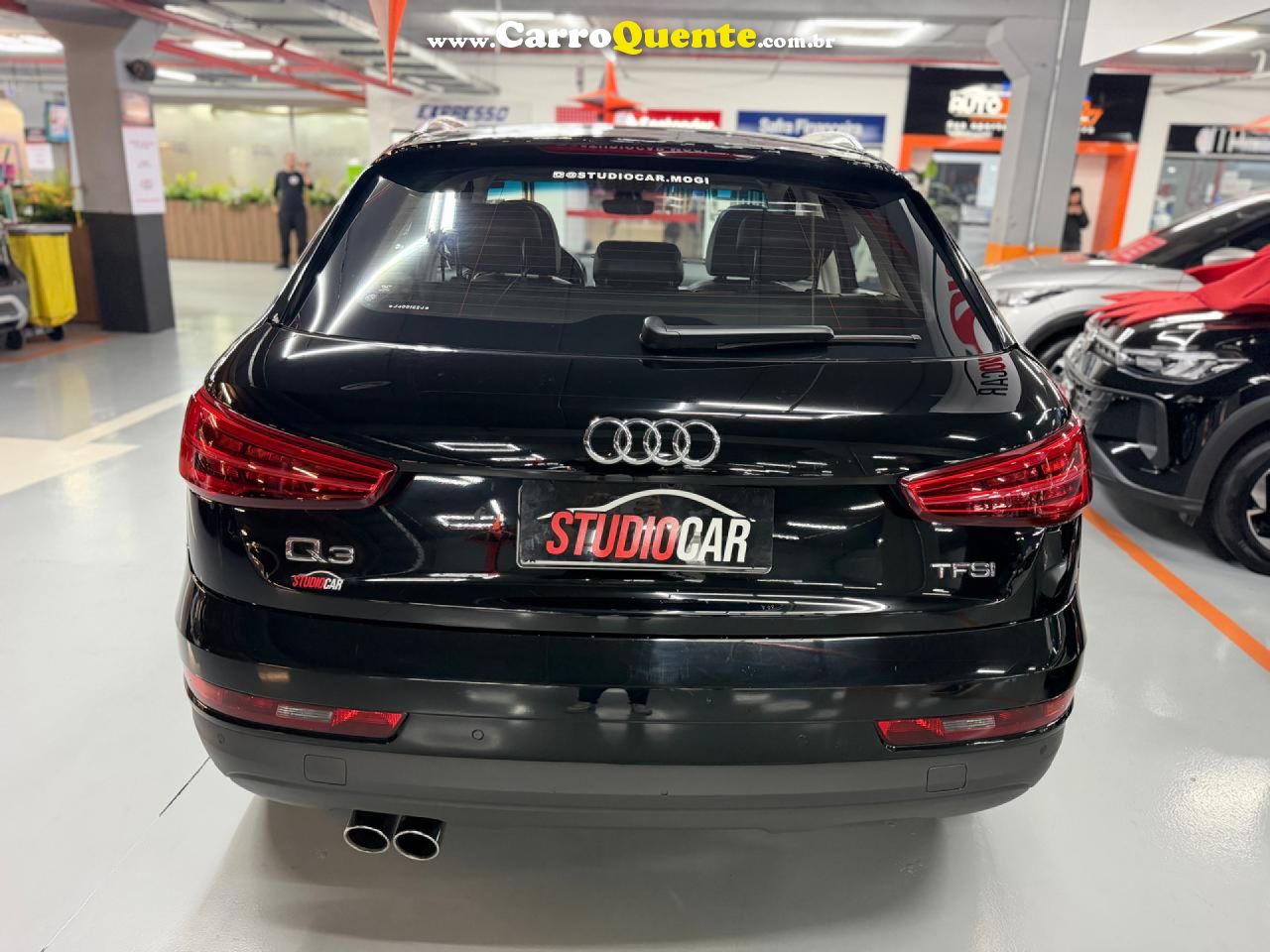 AUDI   Q3 1.4 TFSITFSI FLEX S-TRONIC 5P   PRETO 2018 1.4 FLEX - Loja