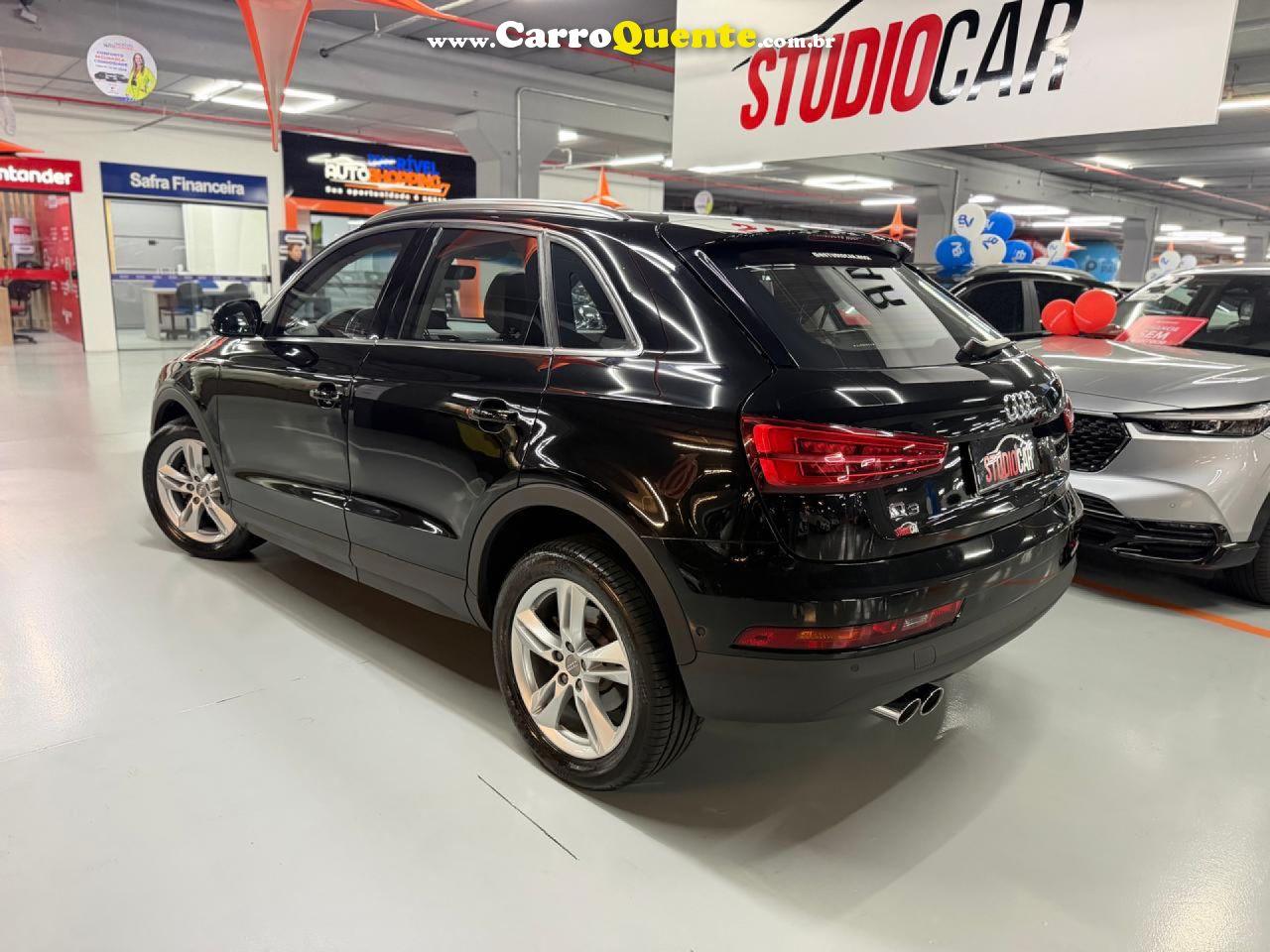 AUDI   Q3 1.4 TFSITFSI FLEX S-TRONIC 5P   PRETO 2018 1.4 FLEX - Loja