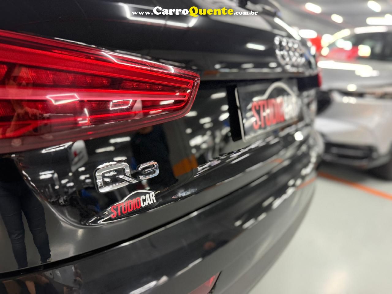 AUDI   Q3 1.4 TFSITFSI FLEX S-TRONIC 5P   PRETO 2018 1.4 FLEX - Loja
