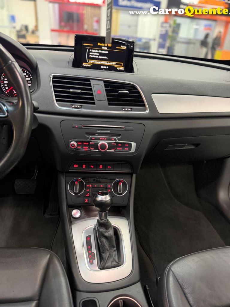 AUDI   Q3 1.4 TFSITFSI FLEX S-TRONIC 5P   PRETO 2018 1.4 FLEX - Loja