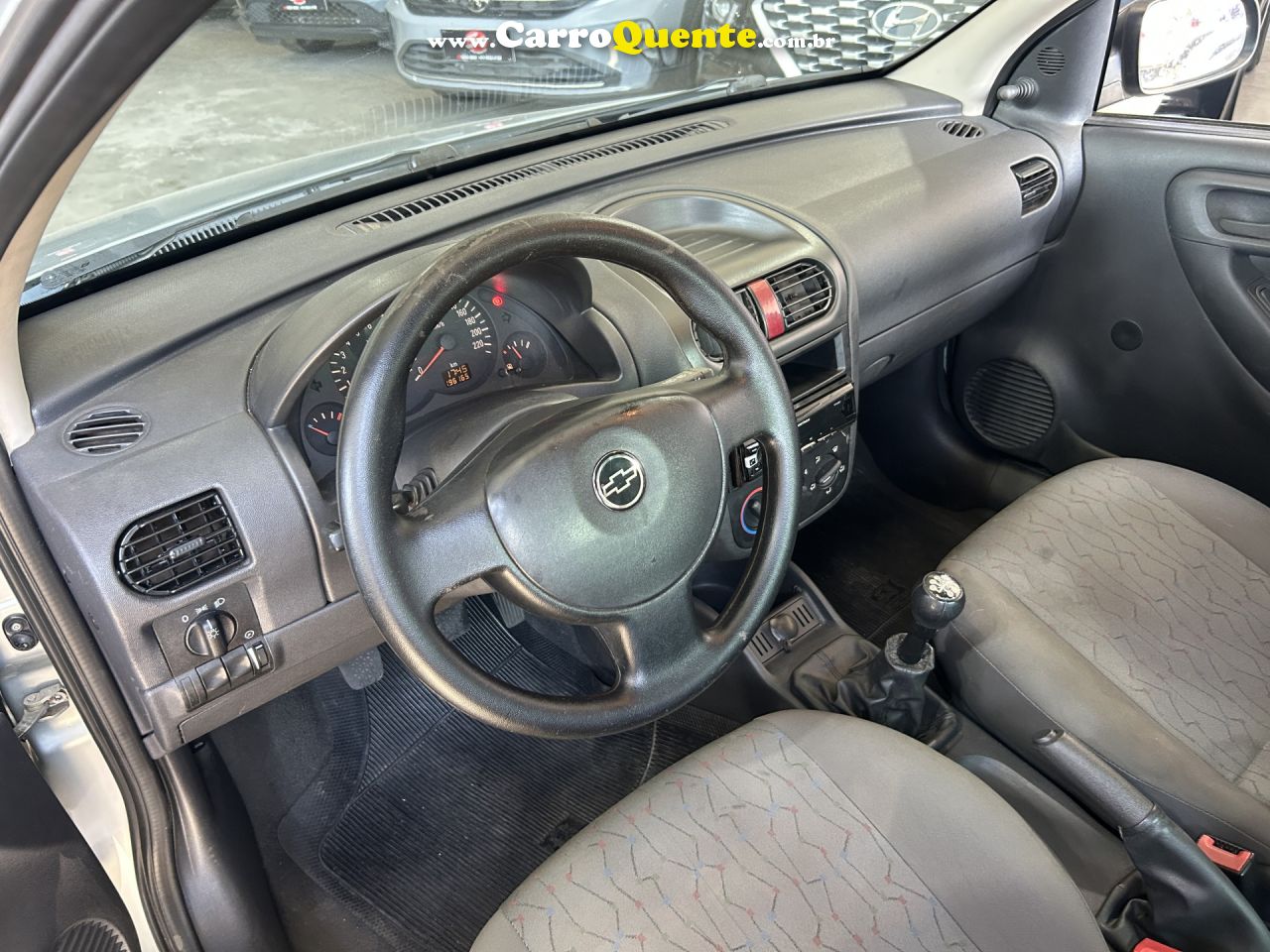 CHEVROLET   CORSA HAT. JOY 1.0 1.0 FLEXPOWER 8V 5P   PRATA 2007 1.0 FLEX - Loja