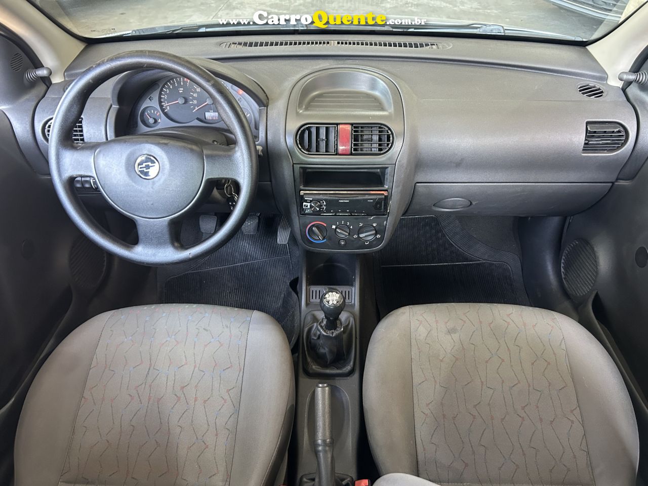 CHEVROLET   CORSA HAT. JOY 1.0 1.0 FLEXPOWER 8V 5P   PRATA 2007 1.0 FLEX - Loja
