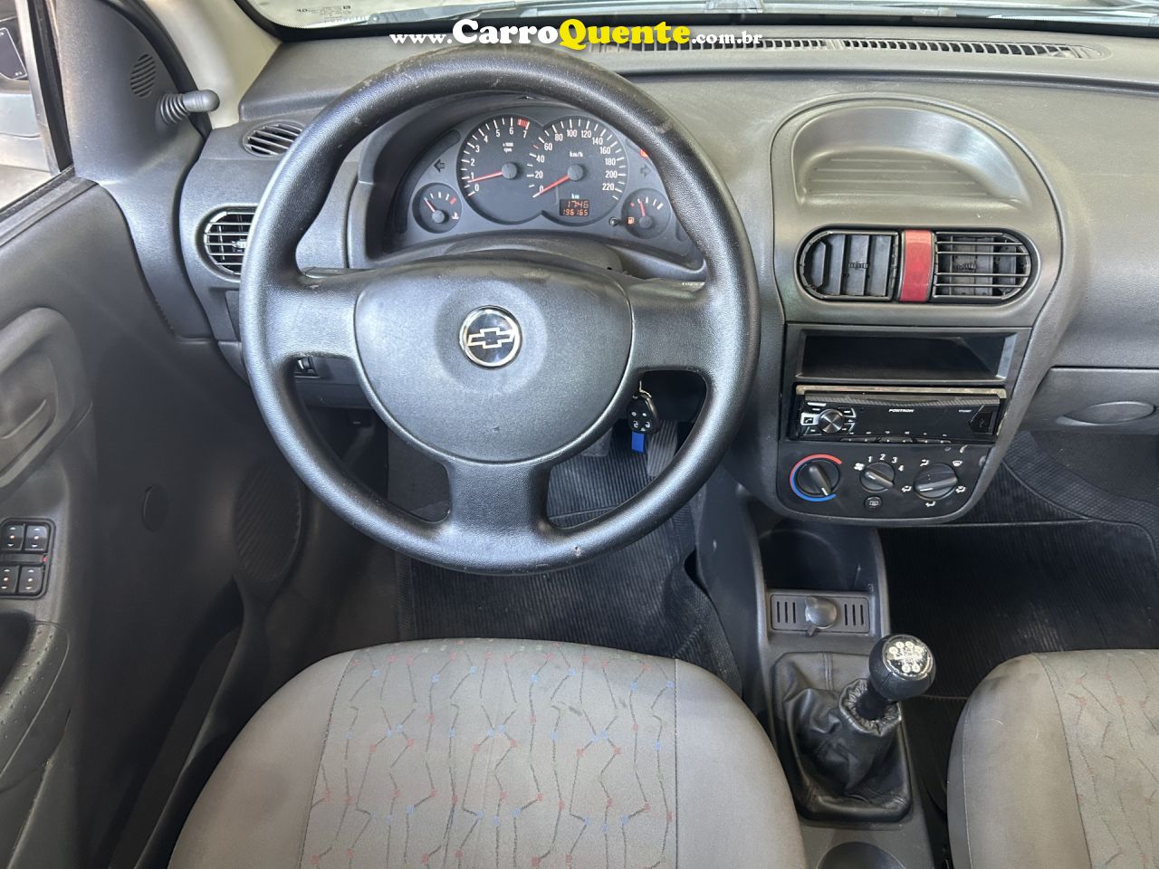 CHEVROLET   CORSA HAT. JOY 1.0 1.0 FLEXPOWER 8V 5P   PRATA 2007 1.0 FLEX - Loja