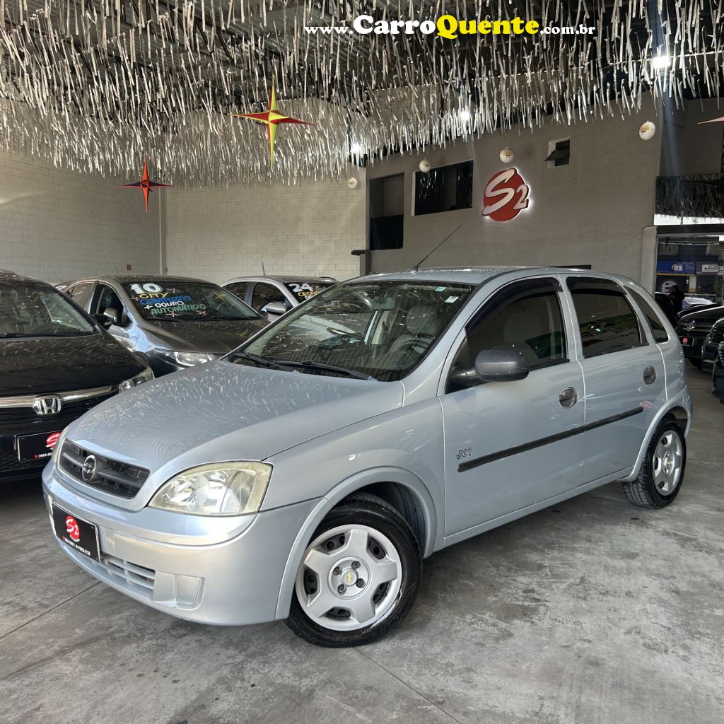 CHEVROLET   CORSA HAT. JOY 1.0 1.0 FLEXPOWER 8V 5P   PRATA 2007 1.0 FLEX - Loja