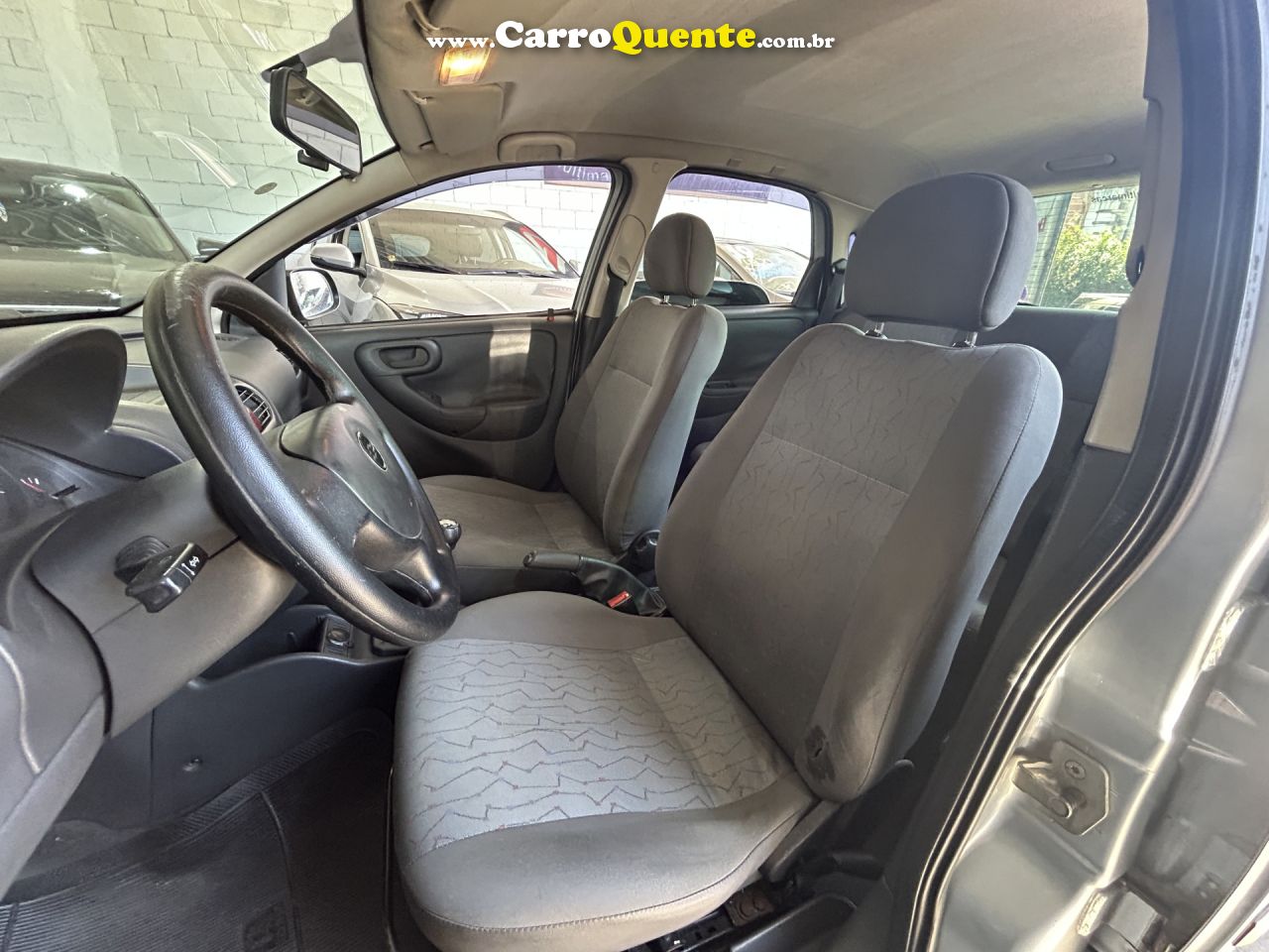 CHEVROLET   CORSA HAT. JOY 1.0 1.0 FLEXPOWER 8V 5P   PRATA 2007 1.0 FLEX - Loja