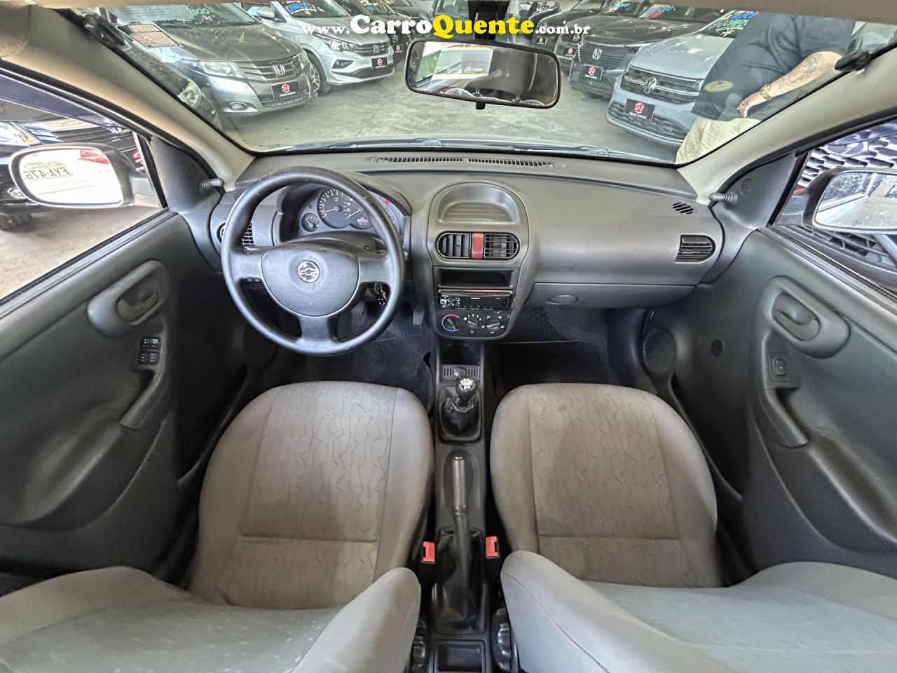 CHEVROLET   CORSA HAT. JOY 1.0 1.0 FLEXPOWER 8V 5P   PRATA 2007 1.0 FLEX - Loja