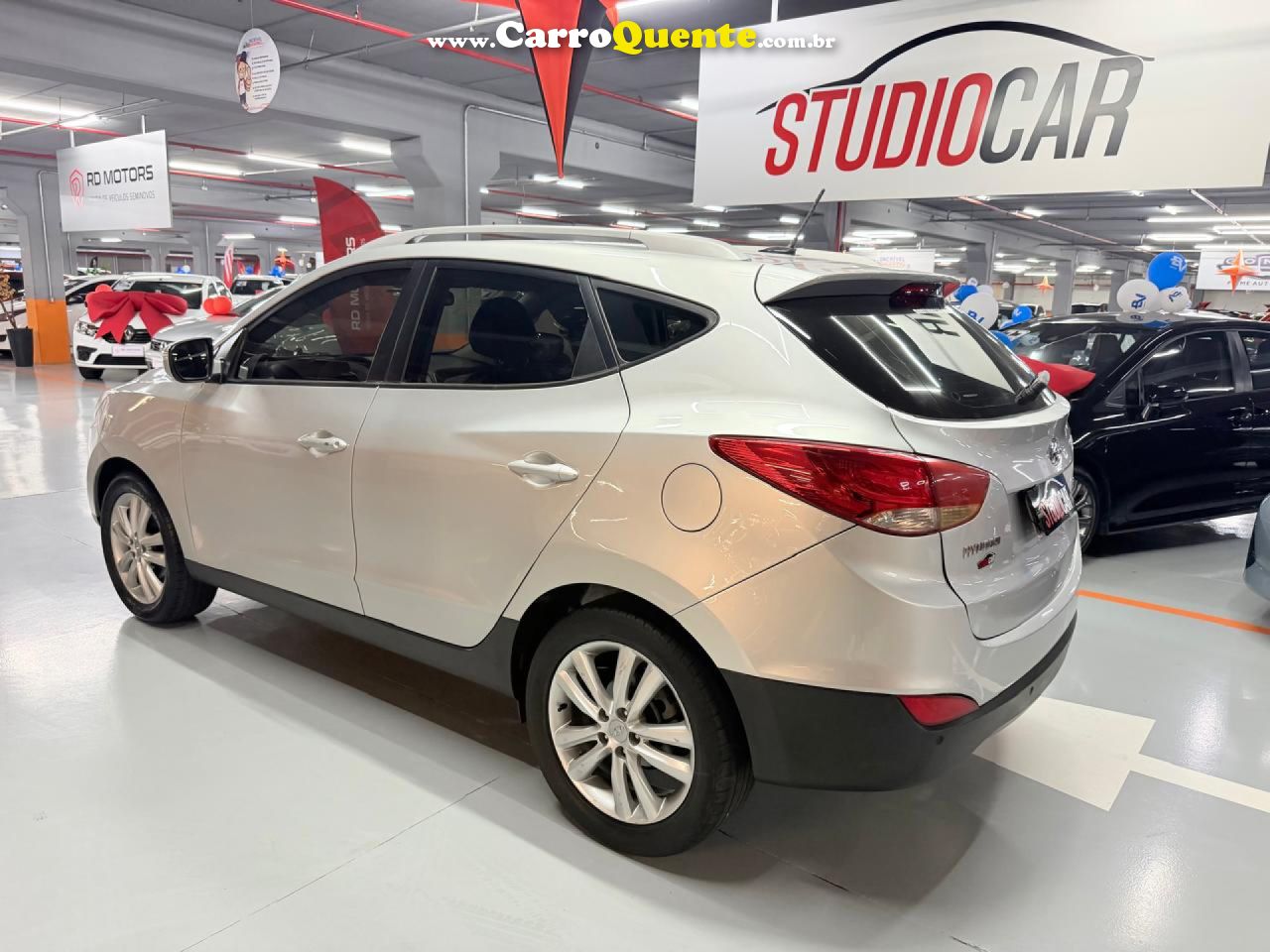 HYUNDAI   IX35 GLS 2.0 16V 2WD FLEX AUT.   PRATA 2015 2.0 FLEX - Loja