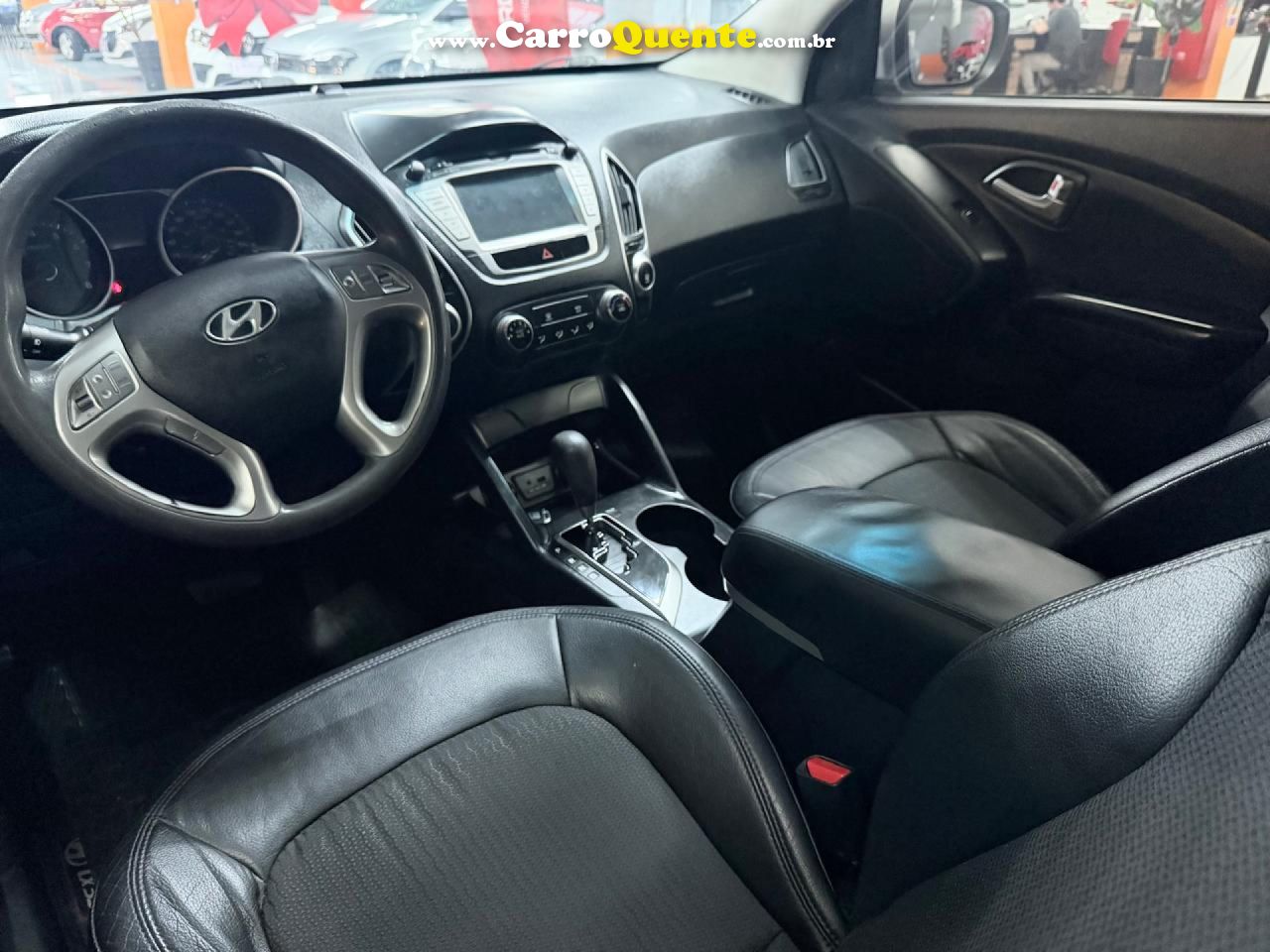 HYUNDAI   IX35 GLS 2.0 16V 2WD FLEX AUT.   PRATA 2015 2.0 FLEX - Loja