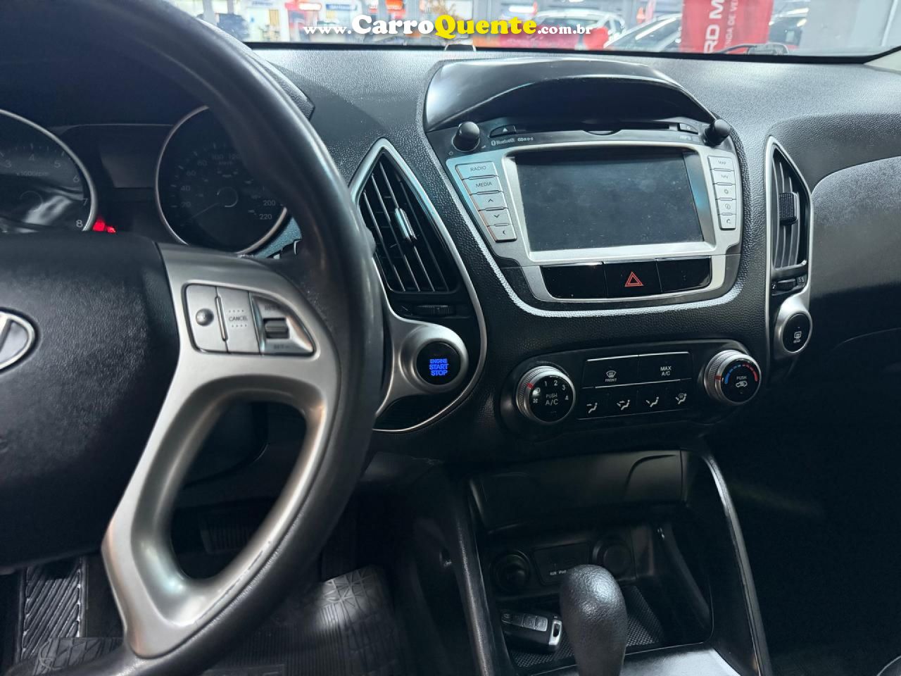 HYUNDAI   IX35 GLS 2.0 16V 2WD FLEX AUT.   PRATA 2015 2.0 FLEX - Loja