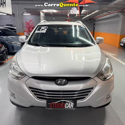 HYUNDAI   IX35 GLS 2.0 16V 2WD FLEX AUT.   PRATA 2015 2.0 FLEX