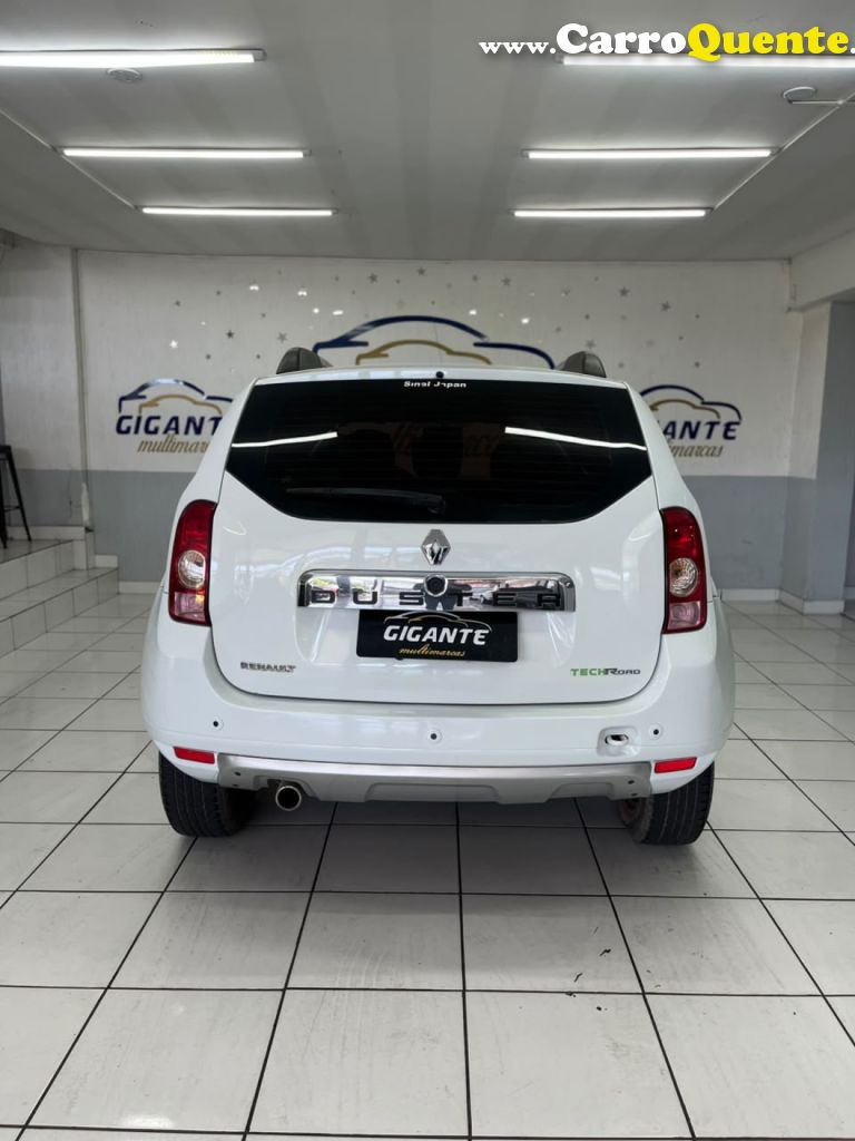 RENAULT   DUSTER DYNAMIQUE 2.0 FLEX 16V AUT.   BRANCO 2014 2.0 FLEX - Loja