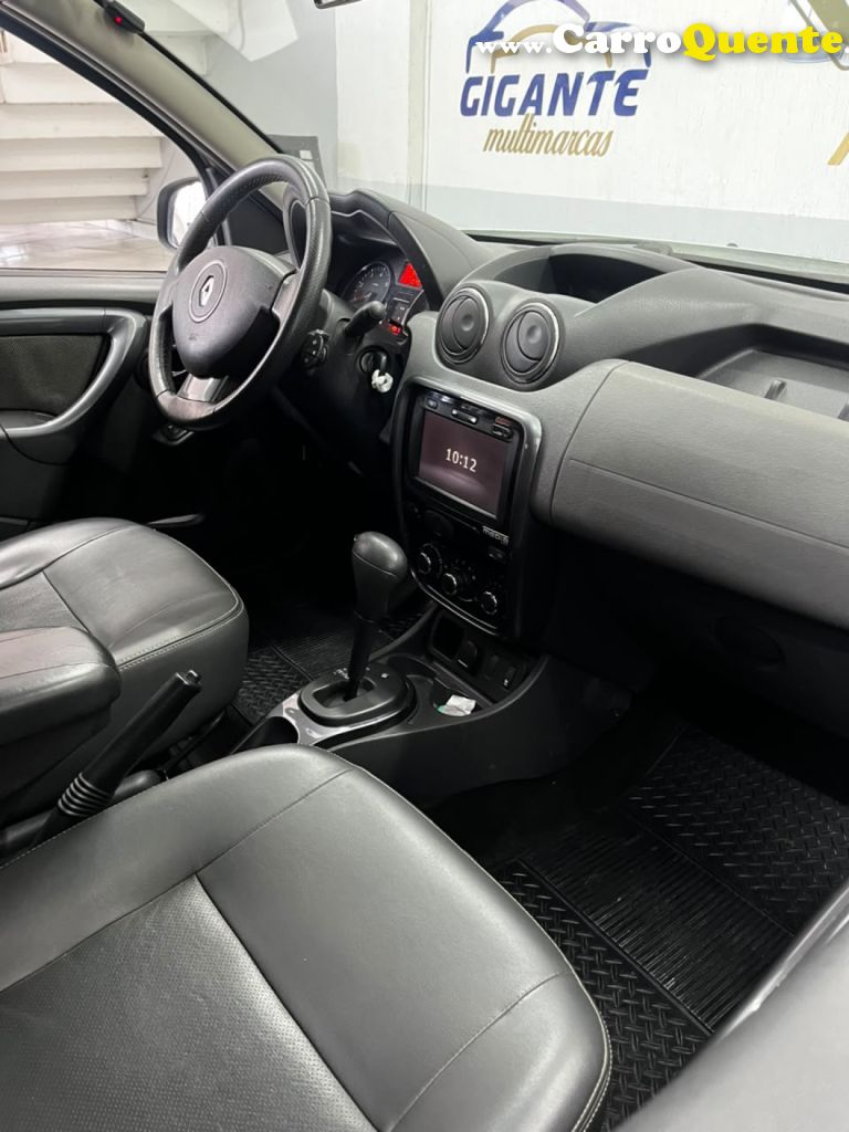 RENAULT   DUSTER DYNAMIQUE 2.0 FLEX 16V AUT.   BRANCO 2014 2.0 FLEX - Loja