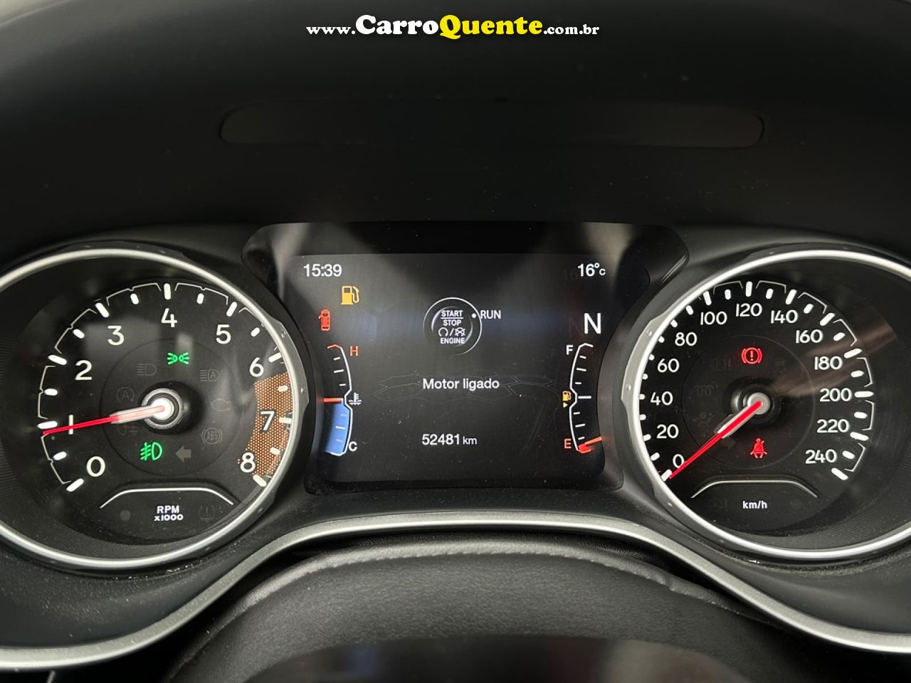 JEEP   COMPASS LIMITED 2.0 4X2 FLEX 16V AUT.   CINZA 2017 2.0 FLEX - Loja