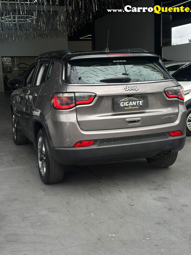JEEP   COMPASS LIMITED 2.0 4X2 FLEX 16V AUT.   CINZA 2017 2.0 FLEX - Loja