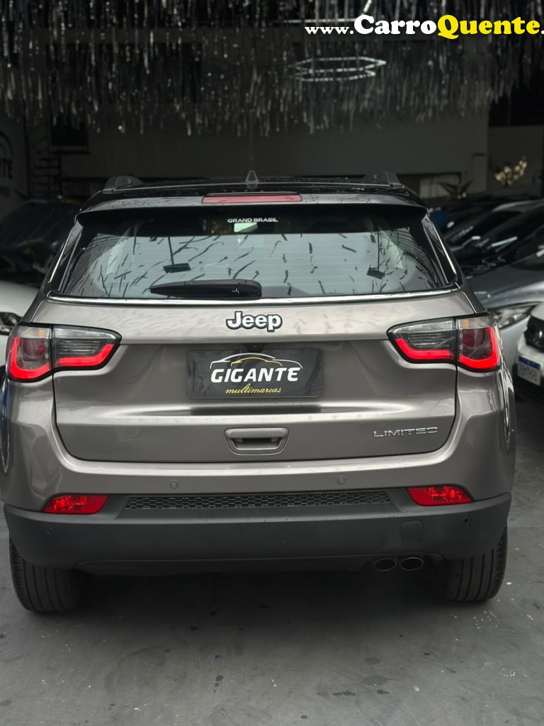 JEEP   COMPASS LIMITED 2.0 4X2 FLEX 16V AUT.   CINZA 2017 2.0 FLEX - Loja