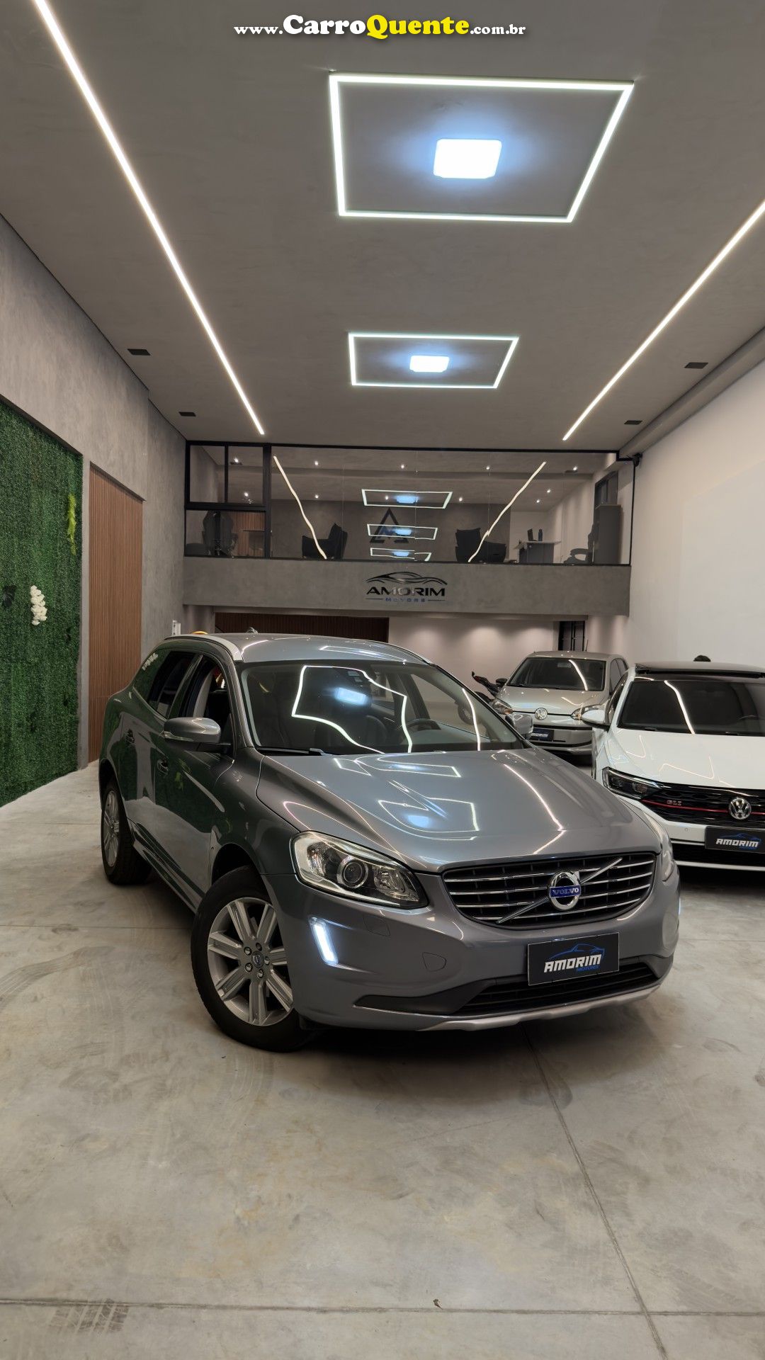 VOLVO   VOLVO XC60 2.0 T5 KIN   CINZA 2017 2.0 GASOLINA - Loja