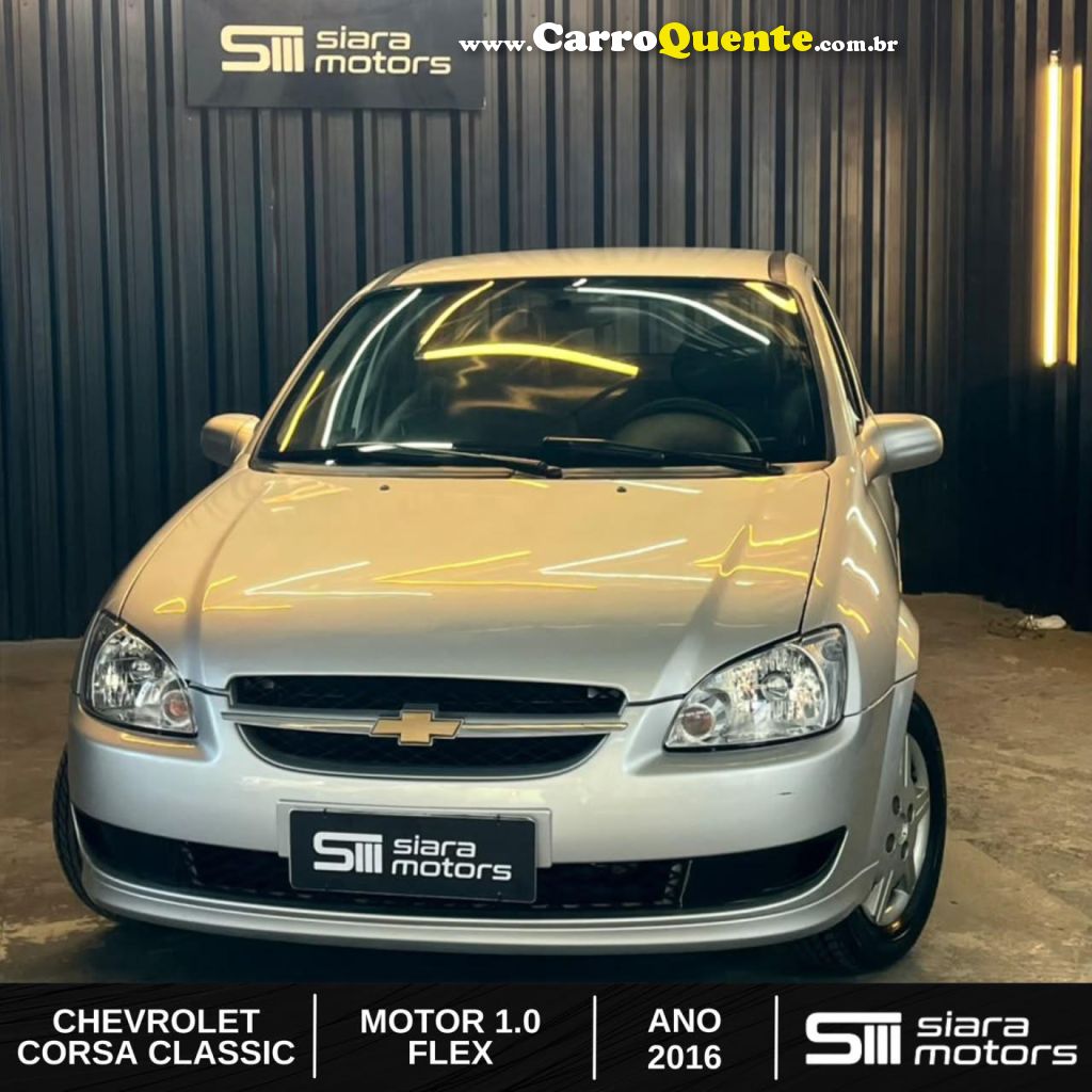 CHEVROLET   CLASSIC LIFELS 1.0 VHC FLEXP. 4P   CINZA 2016 1.0 FLEX - Loja