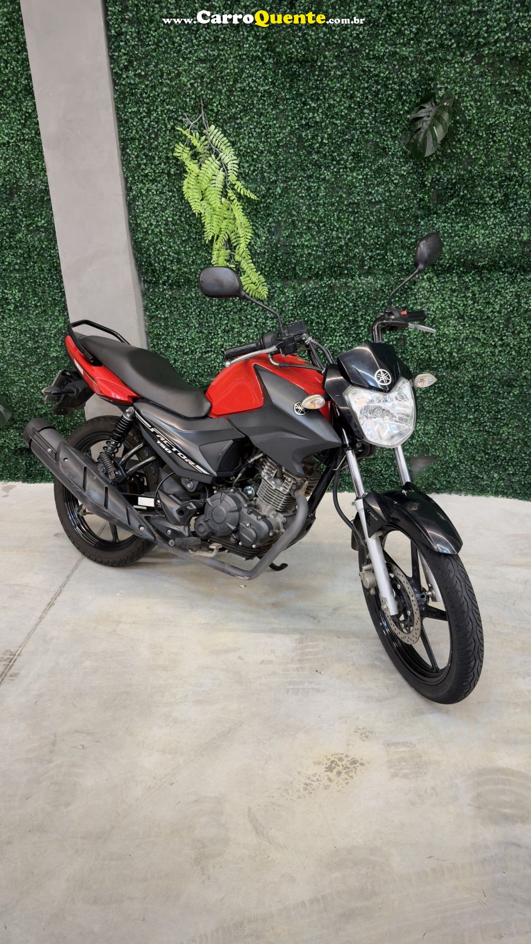 YAMAHA    FACTOR 150 ED   VERMELHO 2021 150cc FLEX - Loja