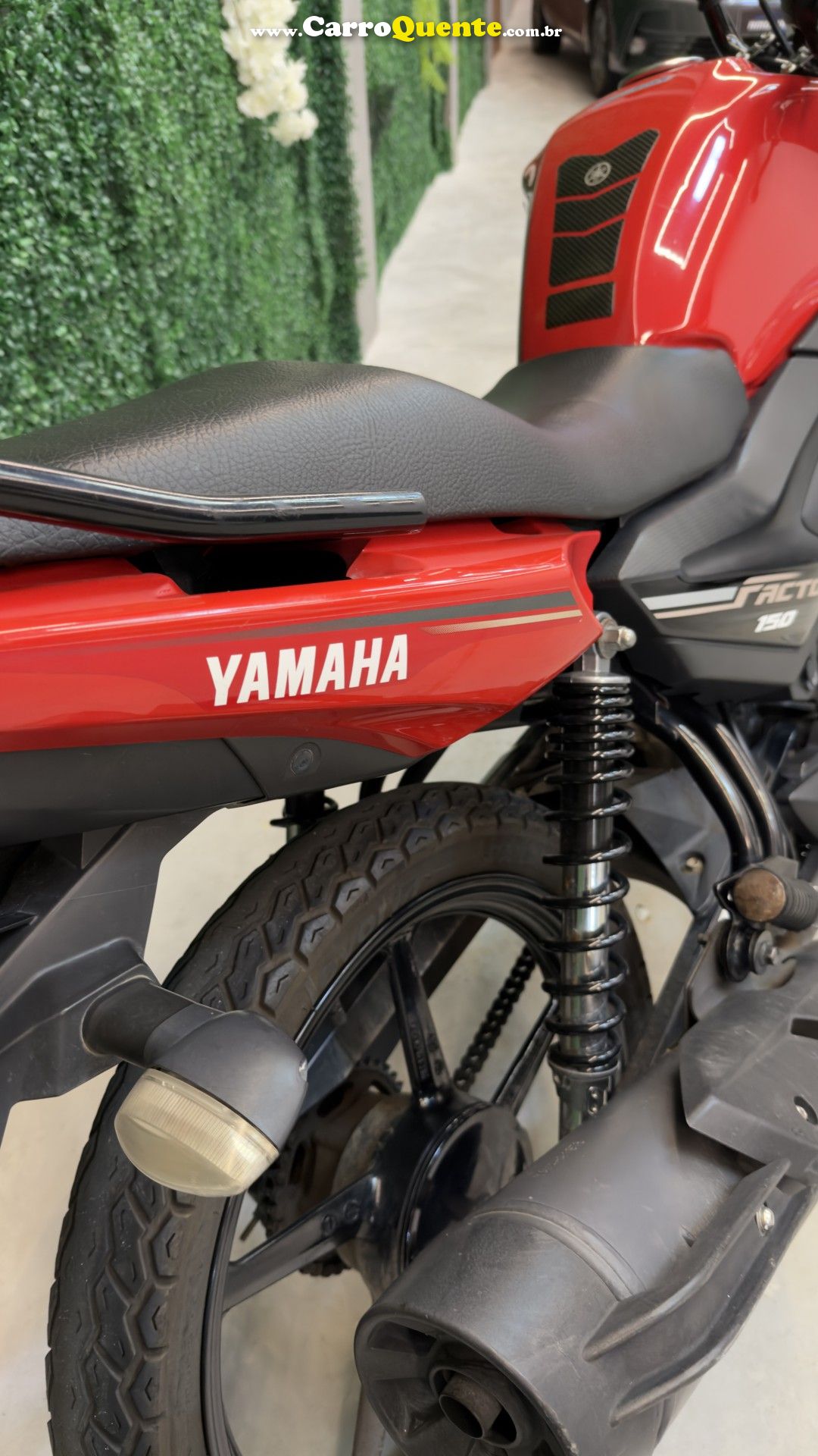 YAMAHA    FACTOR 150 ED   VERMELHO 2021 150cc FLEX - Loja