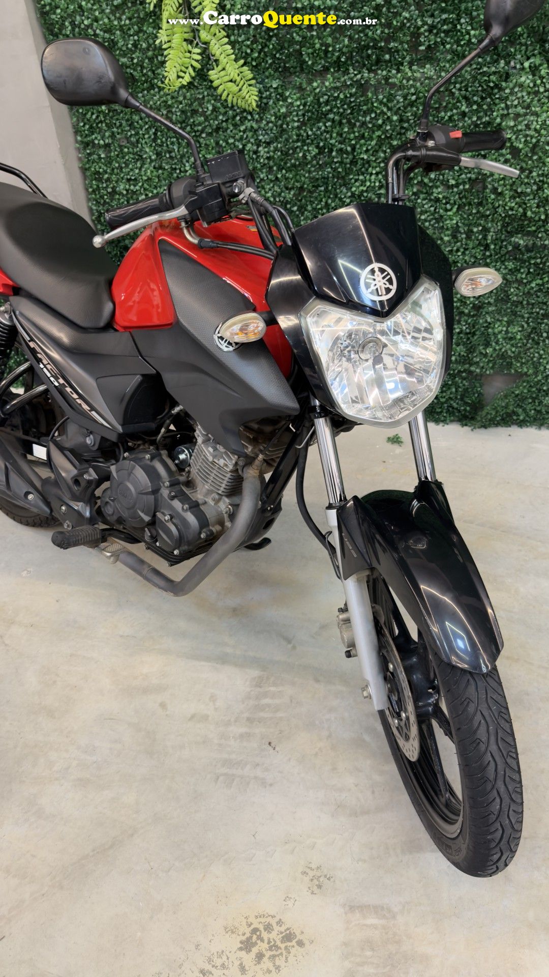 YAMAHA    FACTOR 150 ED   VERMELHO 2021 150cc FLEX - Loja
