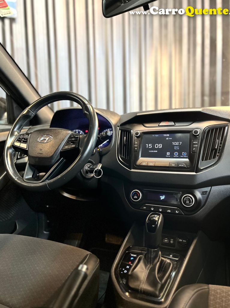 HYUNDAI   CRETA SPORT 2.0 16V FLEX AUT.   PRATA 2018 2.0 FLEX - Loja
