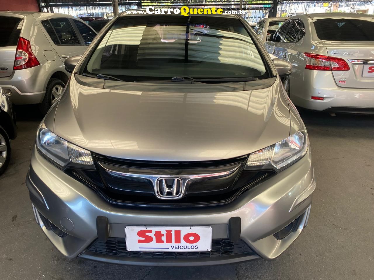 HONDA   FIT EXL 1.5 FLEXFLEXONE 16V 5P AUT   CINZA 2015 1.5 FLEX - Loja