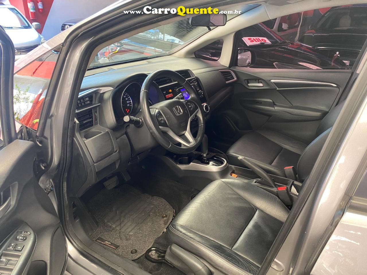 HONDA   FIT EXL 1.5 FLEXFLEXONE 16V 5P AUT   CINZA 2015 1.5 FLEX - Loja