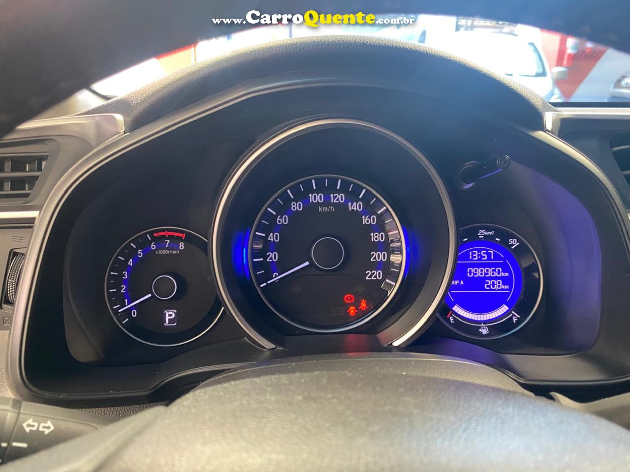 HONDA   FIT EXL 1.5 FLEXFLEXONE 16V 5P AUT   CINZA 2015 1.5 FLEX - Loja