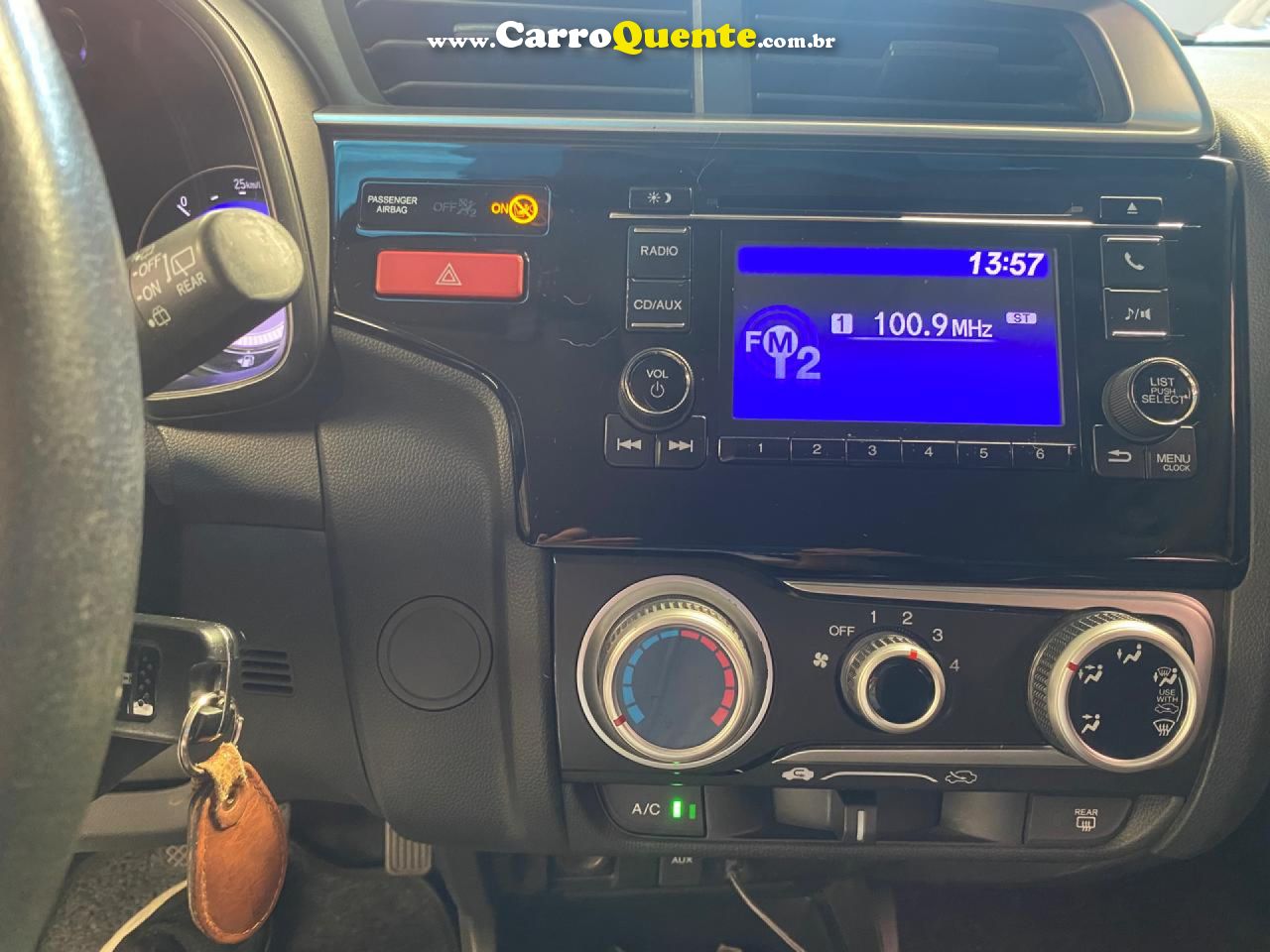 HONDA   FIT EXL 1.5 FLEXFLEXONE 16V 5P AUT   CINZA 2015 1.5 FLEX - Loja