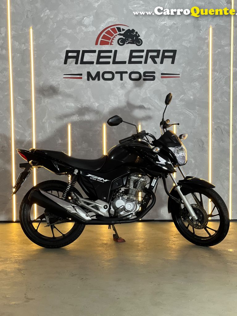 HONDA   CG 160 FAN FLEX   PRETO 2024 160 FLEX - Loja