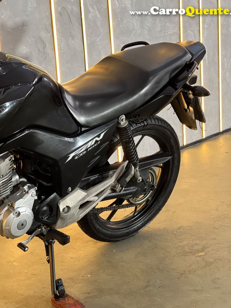 HONDA   CG 160 FAN FLEX   PRETO 2024 160 FLEX - Loja