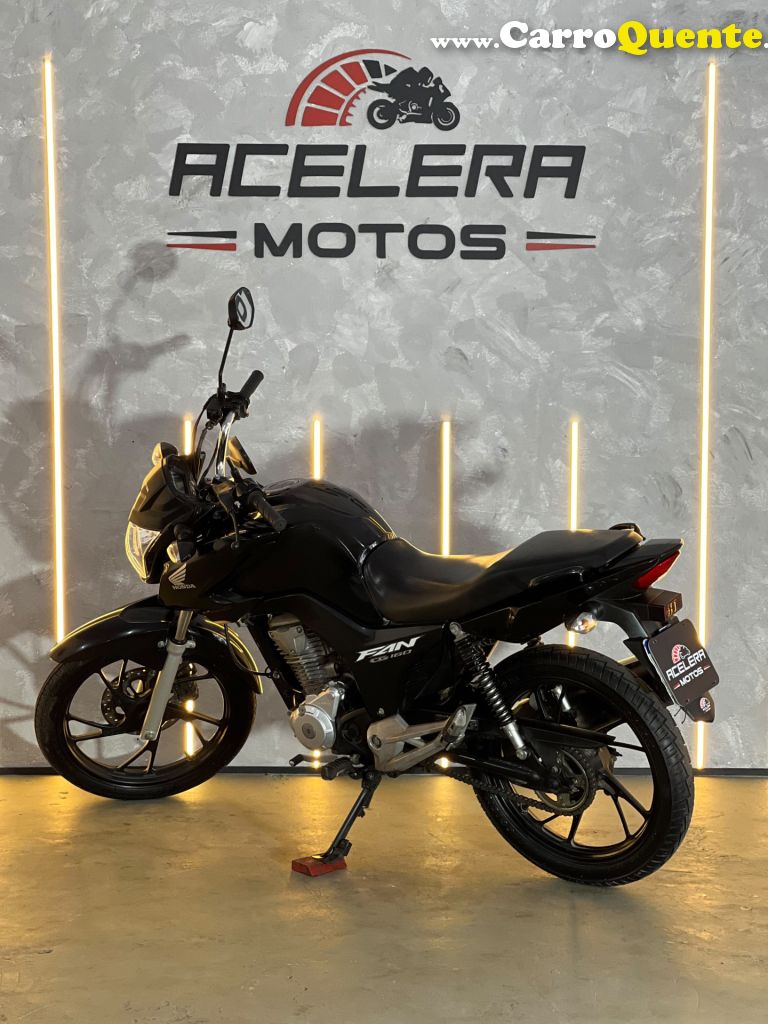 HONDA   CG 160 FAN FLEX   PRETO 2024 160 FLEX - Loja