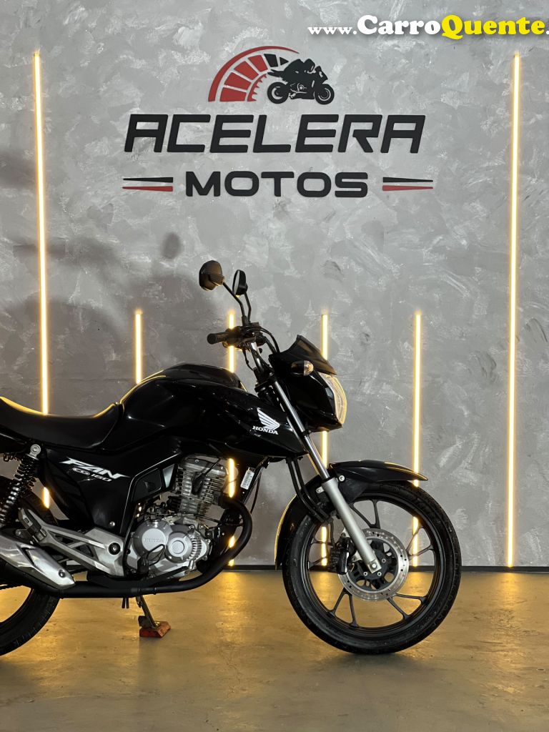 HONDA   CG 160 FAN FLEX   PRETO 2024 160 FLEX - Loja