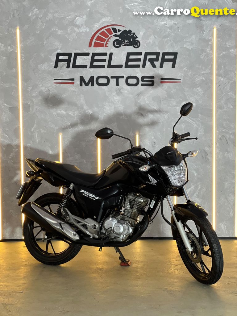 HONDA   CG 160 FAN FLEX   PRETO 2024 160 FLEX - Loja