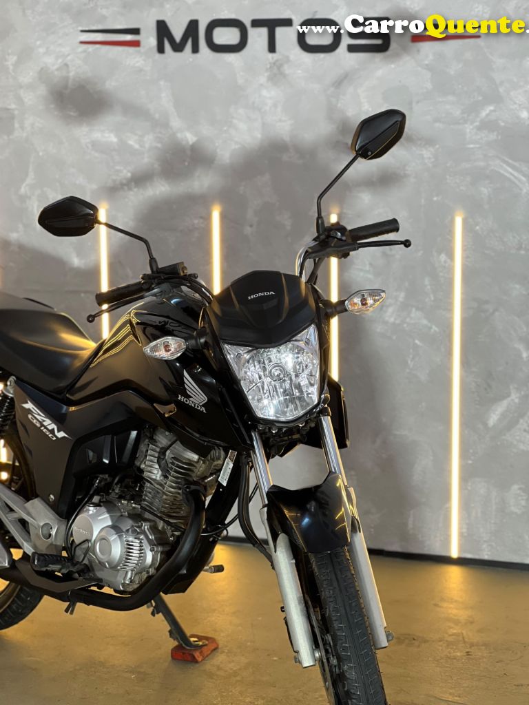 HONDA   CG 160 FAN FLEX   PRETO 2024 160 FLEX - Loja