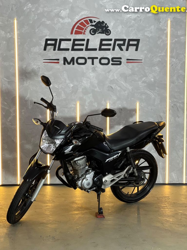 HONDA   CG 160 FAN FLEX   PRETO 2024 160 FLEX - Loja