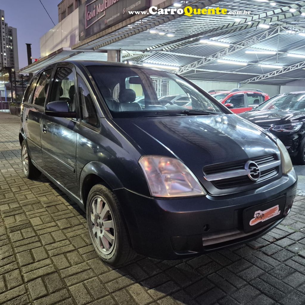 CHEVROLET   MERIVA MAXX 1.8 MPFI 8V FLEXPOWER   CINZA 2008 1.8 FLEX - Loja