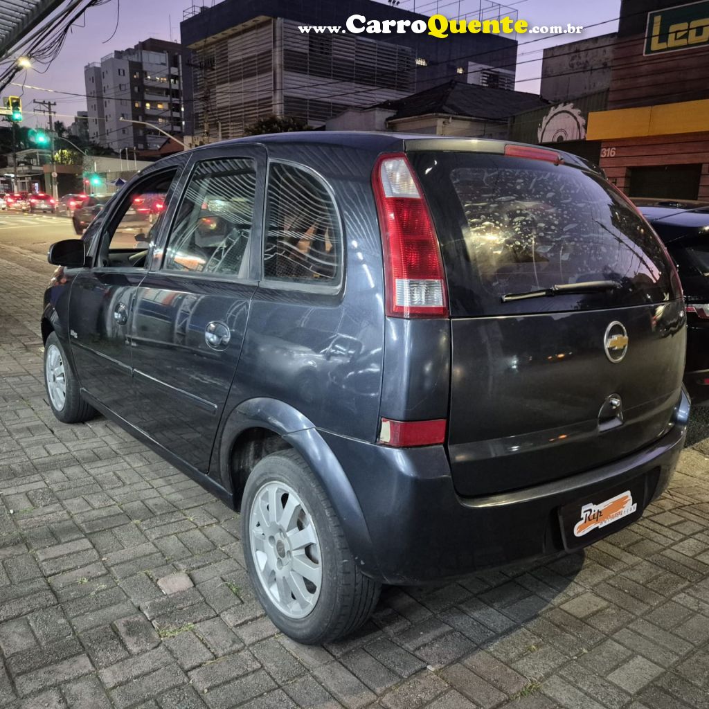 CHEVROLET   MERIVA MAXX 1.8 MPFI 8V FLEXPOWER   CINZA 2008 1.8 FLEX - Loja