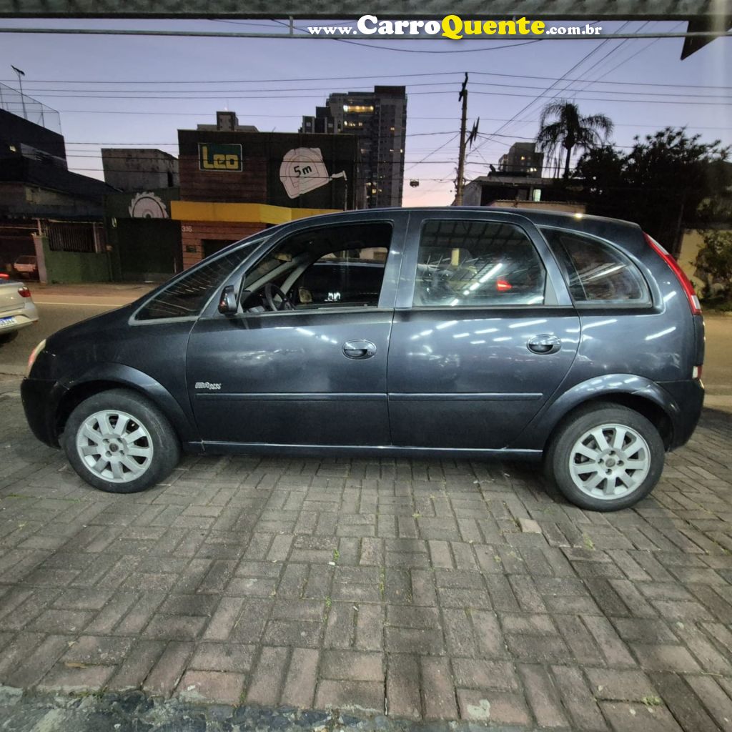 CHEVROLET   MERIVA MAXX 1.8 MPFI 8V FLEXPOWER   CINZA 2008 1.8 FLEX - Loja